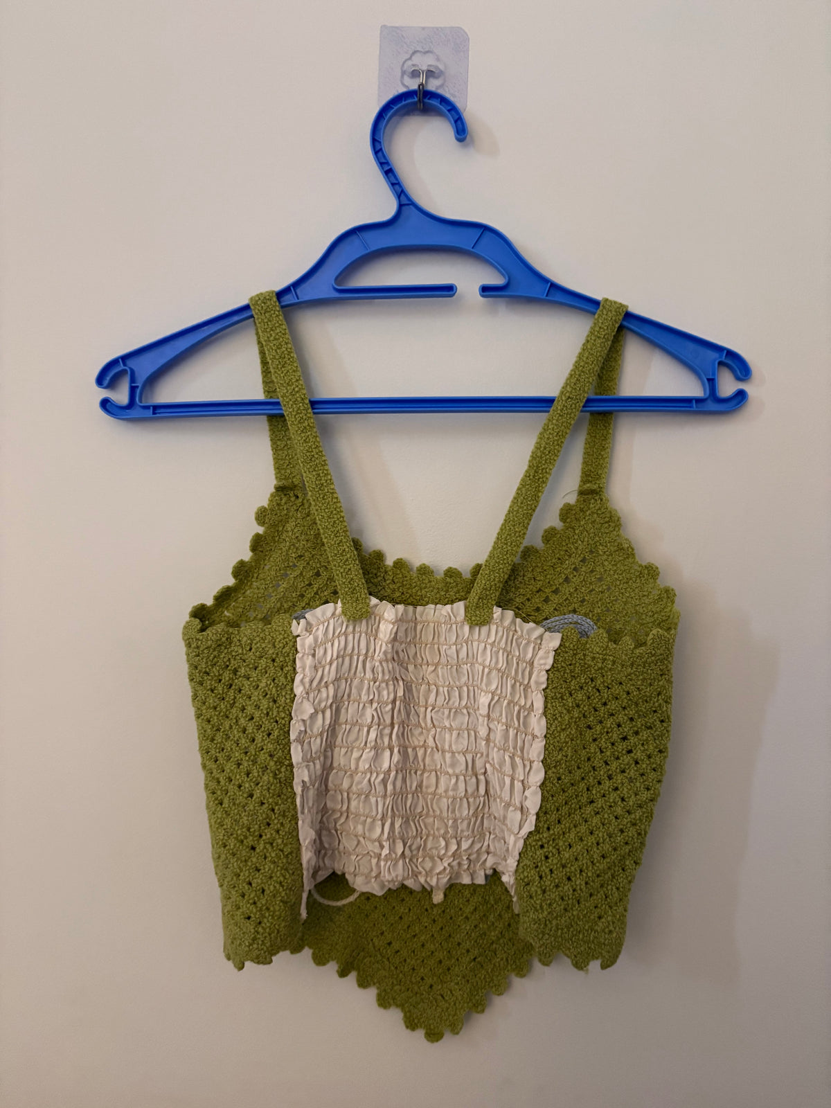 Butterfly Crochet Crop Top